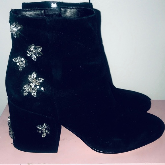 Sam Edelman Black/Crystal Booties - Picture 4 of 4